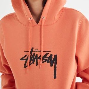 STUSSY Orange Hoodie